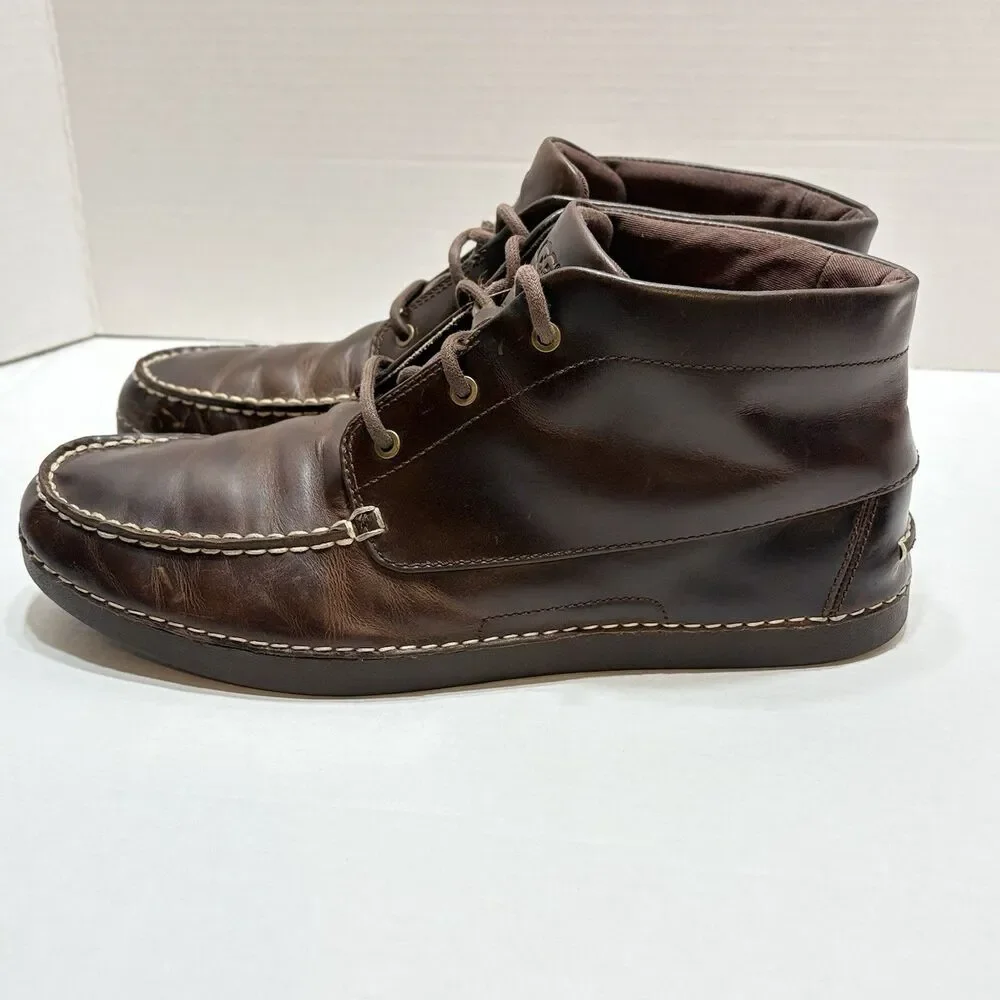 UGG Australia Men Kaldwell 1003884 Boots Stout Leather US 11 Vibram Sole Shoes